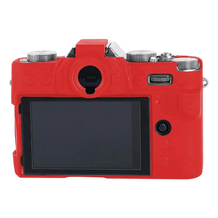 For FUJIFILM X-T30 Soft Silicone Protective Case(Red) by bashfashion