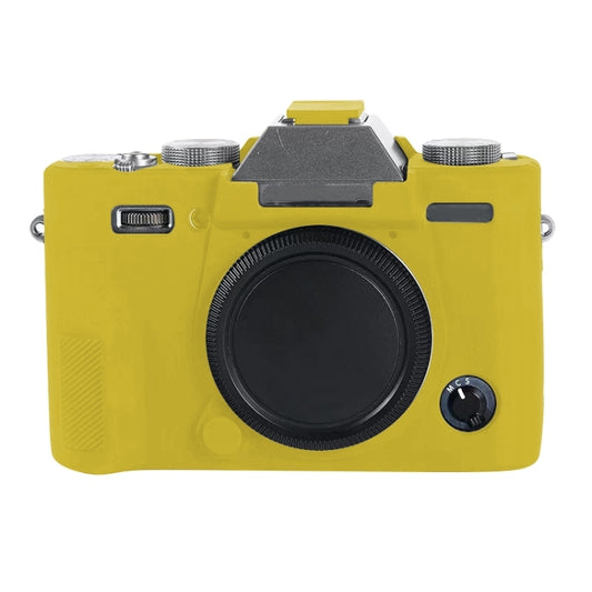 For FUJIFILM X-T30 Soft Silicone Protective Case(Yellow) by bashfashion