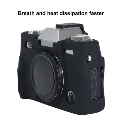 For FUJIFILM X-T30 Soft Silicone Protective Case(Coffee) by bashfashion