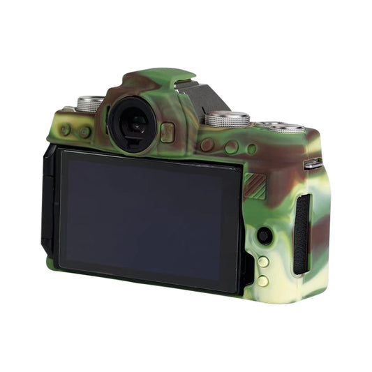 Soft Silicone Protective Case for FUJIFILM X-T200 (Camouflage) by bashfashion
