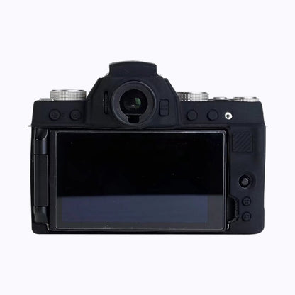Soft Silicone Protective Case for FUJIFILM X-T200 (Black) by bashfashion