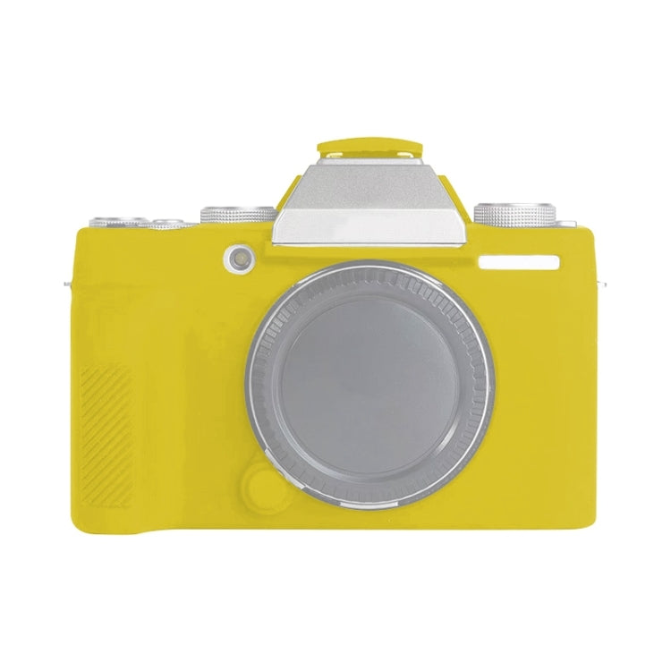 Soft Silicone Protective Case for FUJIFILM X-T200 (Yellow) by bashfashion