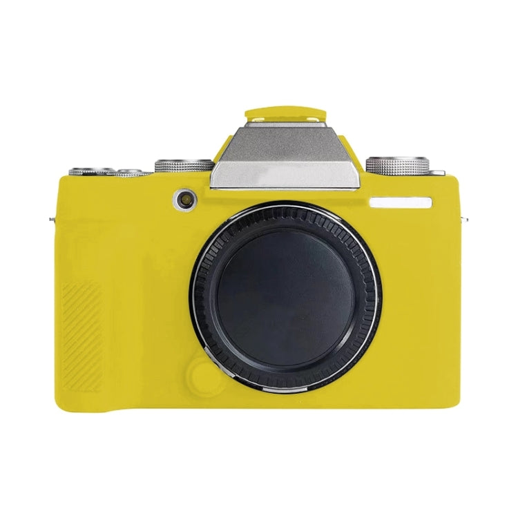 Soft Silicone Protective Case for FUJIFILM X-T200 (Yellow) by bashfashion