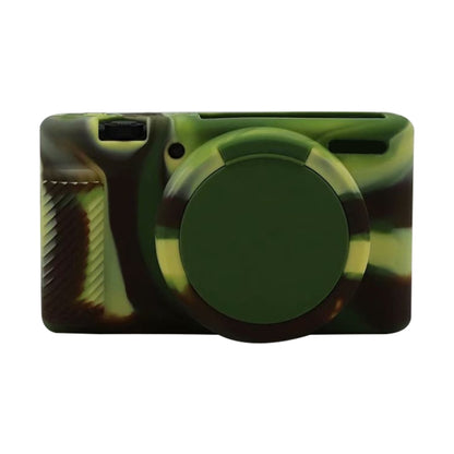 Soft Silicone Protective Case for Sony ZV-1 (Camouflage) by bashfashion