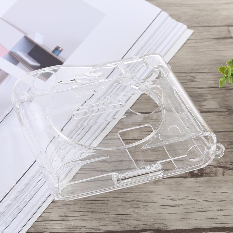 Protective Crystal Shell Case with Strap for FUJIFILM instax mini 90 (Transparent) by bashfashion
