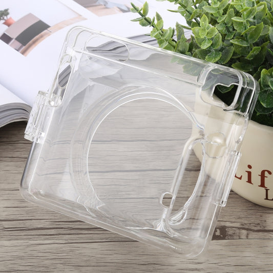 Protective Crystal Shell Case with Strap for FUJIFILM instax SQUARE SQ6 (Transparent) by bashfashion