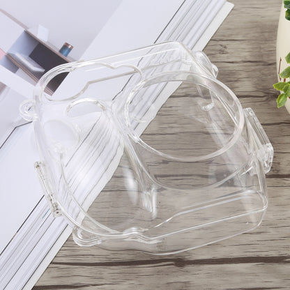 Protective Crystal Shell Case with Strap for FUJIFILM instax mini 7S (Transparent) by bashfashion