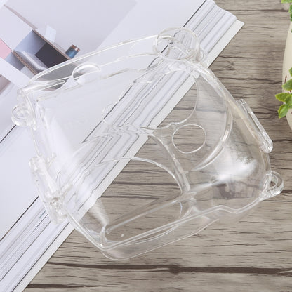 Protective Crystal Shell Case with Strap for FUJIFILM instax mini 7S (Transparent) by bashfashion