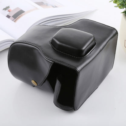 Full Body Camera PU Leather Case Bag with Strap for FUJIFILM X-T3(Black) by bashfashion