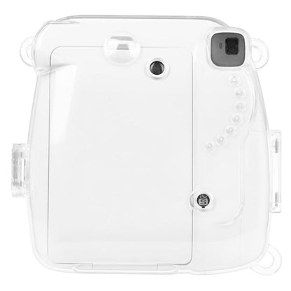 Protective Crystal Shell Case with Strap for FUJIFILM instax mini 9 / mini 8+ / mini 8(Transparent) by bashfashion