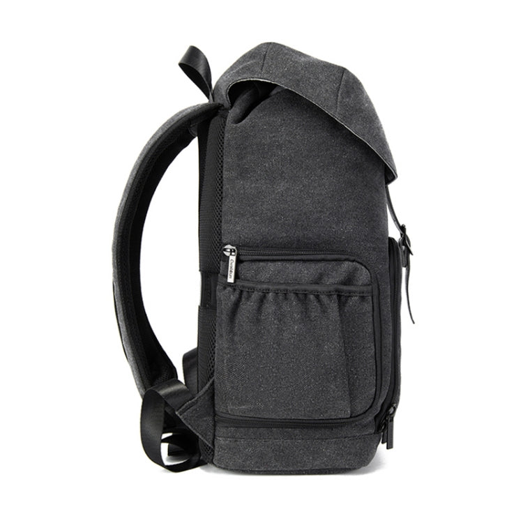 CADeN M8 Side Open Canvas Large Capacity Photography Backpack Shoulder Bag by CADeN