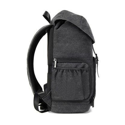 CADeN M8 Side Open Canvas Large Capacity Photography Backpack Shoulder Bag by CADeN