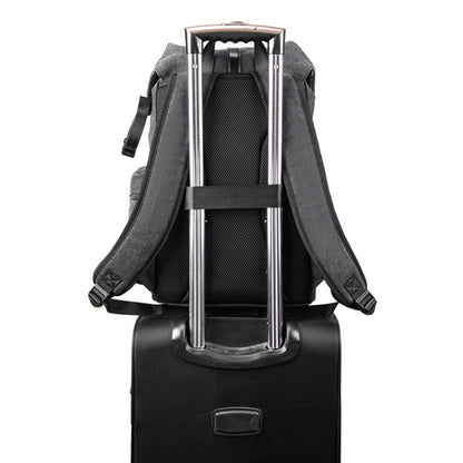 CADeN M8 Side Open Canvas Large Capacity Photography Backpack Shoulder Bag by CADeN