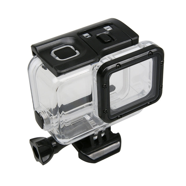 For GoPro NEW HERO /HERO6 /5 Touch Screen 45m Waterproof Housing Protective Case with Buckle Basic Mount & Screw, No Need to Remove Lens by bashfashion