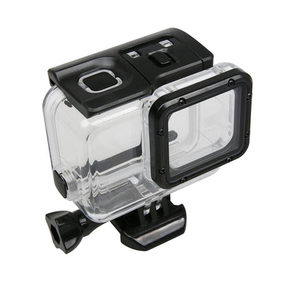 For GoPro NEW HERO /HERO6 /5 Touch Screen 45m Waterproof Housing Protective Case with Buckle Basic Mount & Screw, No Need to Remove Lens by bashfashion