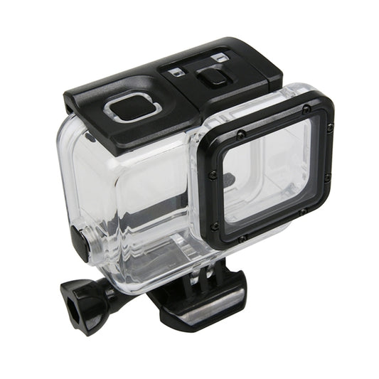 For GoPro NEW HERO /HERO6 /5 Touch Screen 45m Waterproof Housing Protective Case with Buckle Basic Mount & Screw, No Need to Remove Lens by bashfashion