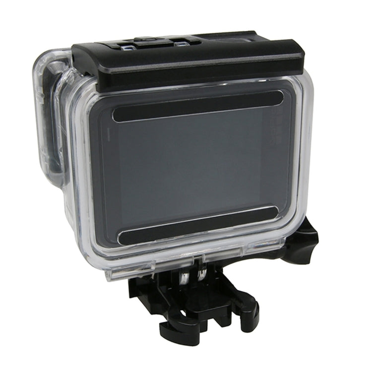 For GoPro NEW HERO /HERO6 /5 Touch Screen 45m Waterproof Housing Protective Case with Buckle Basic Mount & Screw, No Need to Remove Lens by bashfashion