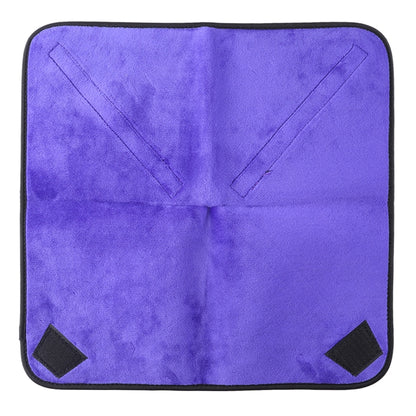 Hundred-folding Cloth Photography Camera SLR Liner Lens Bag Thickening Wrapped Cloth Plus Velvet, Size: 45x45cm (Purple) by bashfashion