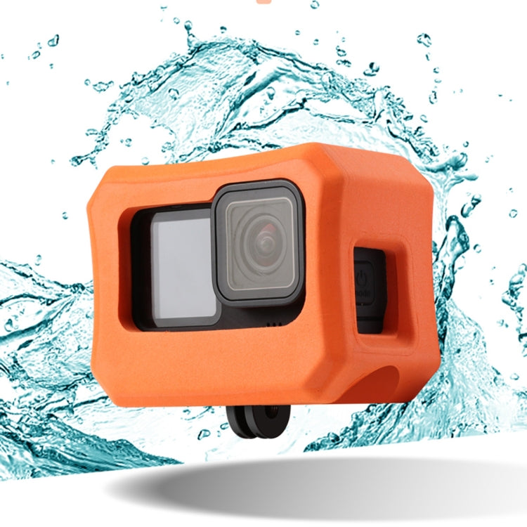 EVA Floaty Case for GoPro HERO10 Black / HERO9 Black (Orange) by bashfashion