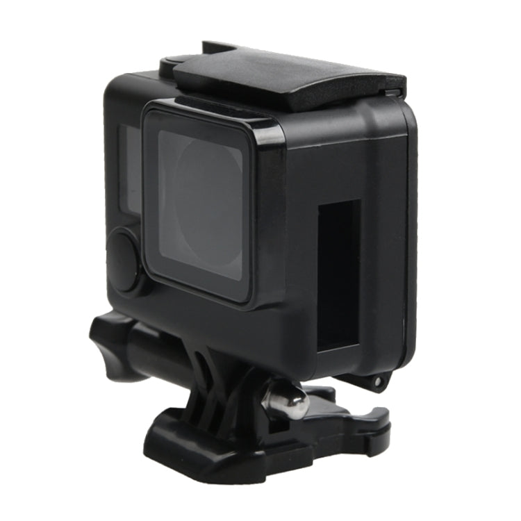 For GoPro HERO4 ABS Skeleton Housing Protective Case Cover with Buckle Basic Mount & Lead Screw by bashfashion