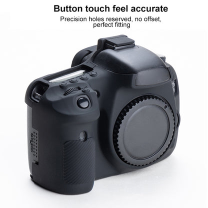 Soft Silicone Protective Case for Canon EOS 7D (Black) by bashfashion