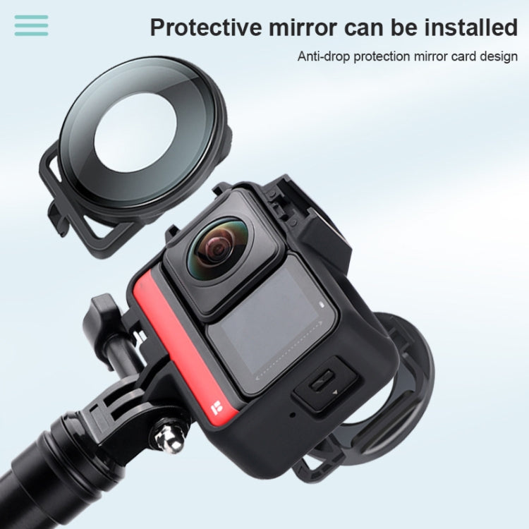 Plastic Frame Case for Insta360 One RS 4K / Twin Edition by bashfashion