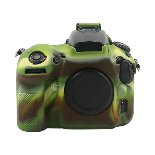 Soft Silicone Protective Case for Nikon D810 (Camouflage) by bashfashion