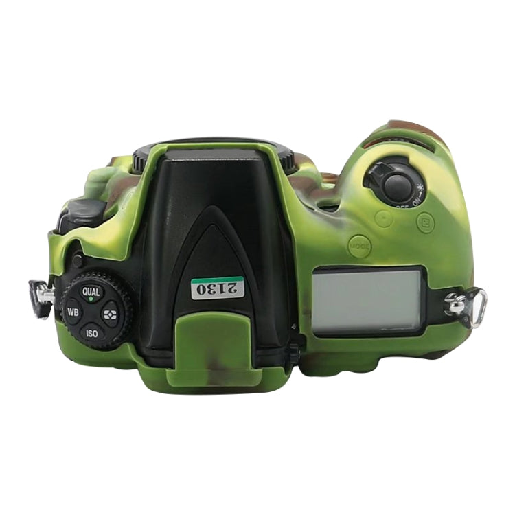 Soft Silicone Protective Case for Nikon D810 (Camouflage) by bashfashion