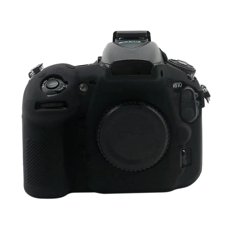 Soft Silicone Protective Case for Nikon D810 (Black) by bashfashion
