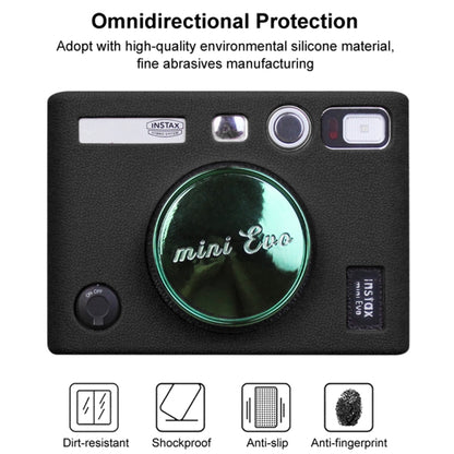 Soft Silicone Protective Case for FUJIFILM instax mini Evo (Black) by bashfashion