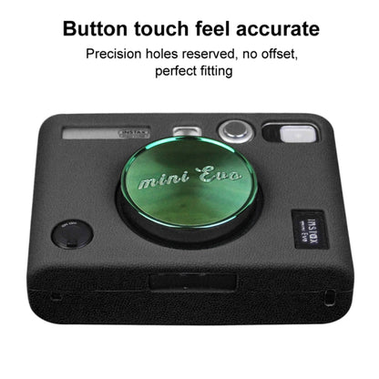 Soft Silicone Protective Case for FUJIFILM instax mini Evo (Black) by bashfashion