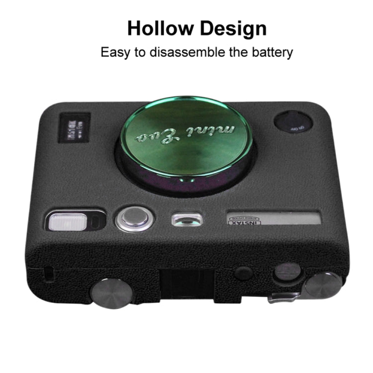 Soft Silicone Protective Case for FUJIFILM instax mini Evo (Black) by bashfashion