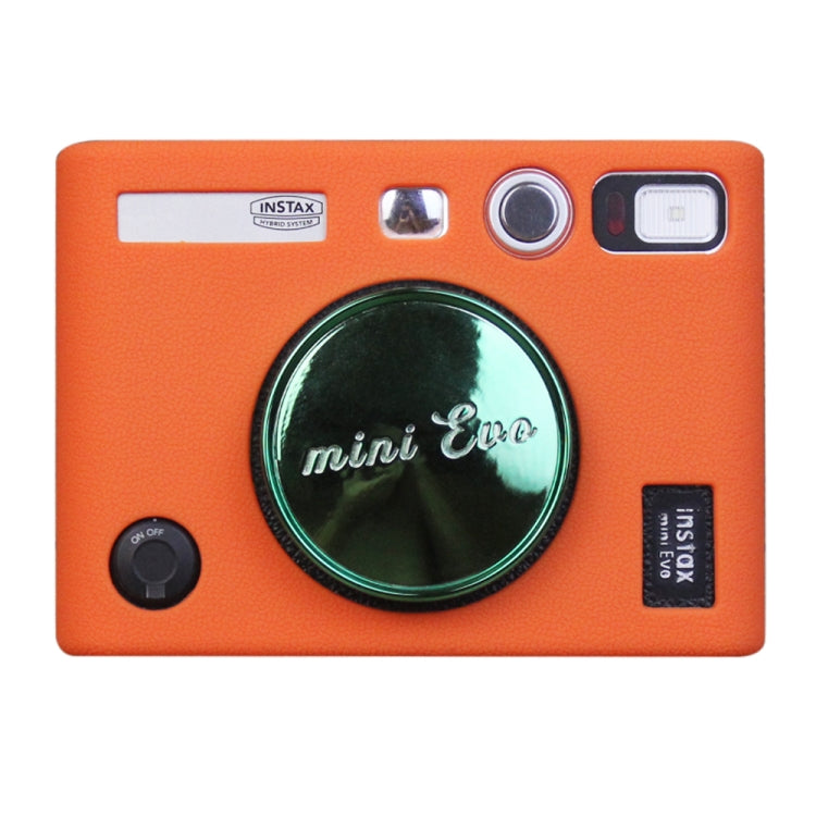 Soft Silicone Protective Case for FUJIFILM instax mini Evo (Orange) by bashfashion