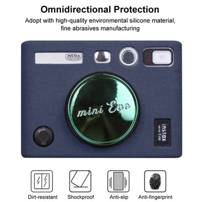 Soft Silicone Protective Case for FUJIFILM instax mini Evo (Blue) by bashfashion