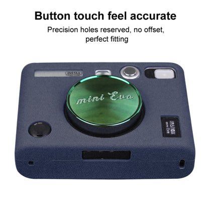 Soft Silicone Protective Case for FUJIFILM instax mini Evo (Blue) by bashfashion