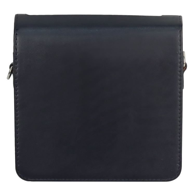 For FUJIFILM instax Link WIDE Full Body PU Leather Case Bag with Strap(Black) by bashfashion