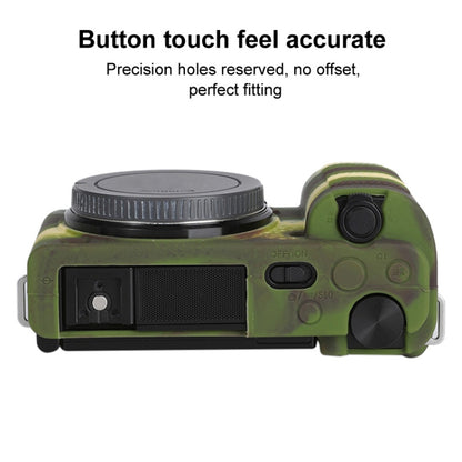 For Sony ZV-E10 Soft Silicone Protective Case (Camouflage) by bashfashion