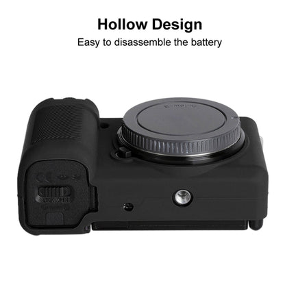 For Sony ZV-E10 Soft Silicone Protective Case (Black) by bashfashion