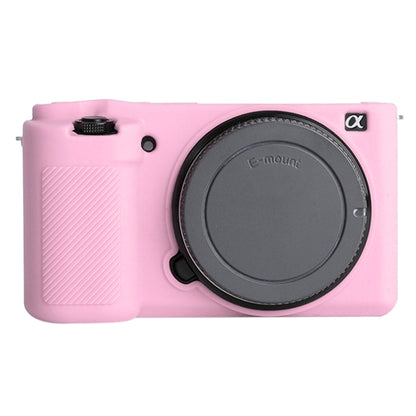 For Sony ZV-E10 Soft Silicone Protective Case (Pink) by bashfashion