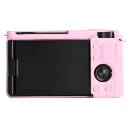 For Sony ZV-E10 Soft Silicone Protective Case (Pink) by bashfashion