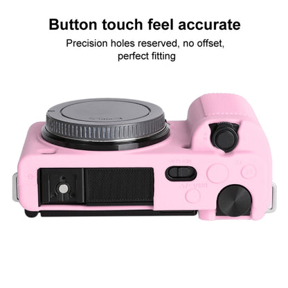 For Sony ZV-E10 Soft Silicone Protective Case (Pink) by bashfashion