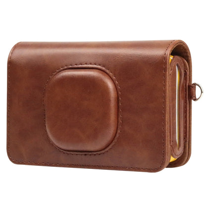 For Kodak Mini Shot2 C210 instax Full Body Camera PU Leather Case Bag with Strap(Brown) by bashfashion