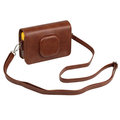 For Kodak Mini Shot2 C210 instax Full Body Camera PU Leather Case Bag with Strap(Brown) by bashfashion