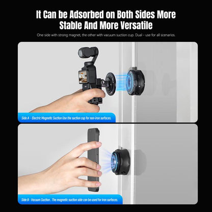 STARTRC Universal Electric Magnetic Suction Cup Mount (Black) by STARTRC