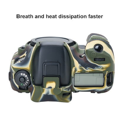 For Canon EOS 7D Mark II Soft Silicone Protective Case (Camouflage) by bashfashion