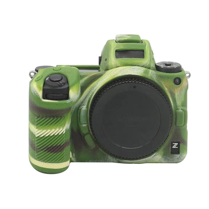 For Nikon Z7 II Soft Silicone Protective Case (Camouflage) by bashfashion