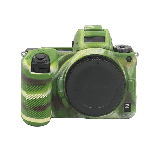 For Nikon Z7 II Soft Silicone Protective Case (Camouflage) by bashfashion