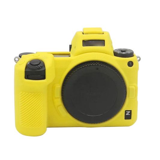 For Nikon Z7 II Soft Silicone Protective Case (Yellow) by bashfashion