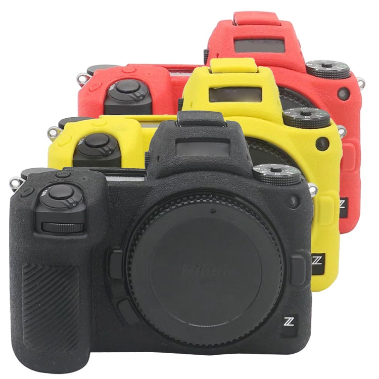 For Nikon Z7 II Soft Silicone Protective Case (Red) by bashfashion