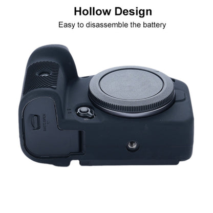 For Canon EOS R7 Soft Silicone Protective Case (Black) by bashfashion